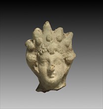 Head of a Goddess, 1-200. Creator: Unknown.