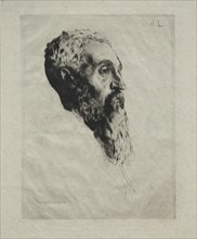 Head of a Model. Creator: Alphonse Legros (French, 1837-1911).