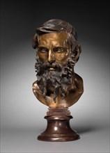 Head of a Philosopher, 1883. Creator: Vincenzo Gemito (Italian, 1852-1929).
