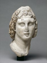 Head of Alexander the Great, 3rd Century BC. Creator: Unknown.