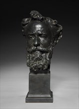 Head of Alphonse Legros, c. 1876. Creator: Jules Dalou (French, 1838-1902).