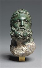 Head of Herakles, 3rd-2nd Centuries BC. Creator: Unknown.