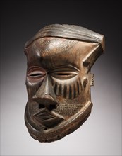 Helmet Mask , mid-late 1800s. Creator: Unknown.