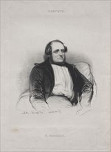 Henri (Bonaventure) Monnier, 1840. Creator: Paul Gavarni (French, 1804-1866).