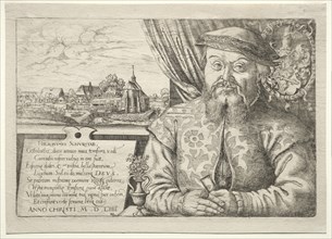 Hieronymus Schurstab, Mayor of Nuremberg, 1554. Creator: Hanns Lautensack (German, 1524-1566).