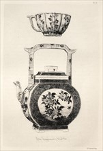 History of the Ceramic Art: A Descriptive and Philosophical Study of the Pottery...(Plate IV), 1877. Creator: Jules Jacquemart (French, 1837-1880).