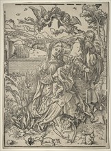 Holy Family with the Three Hares. Creator: Albrecht Dürer (German, 1471-1528).