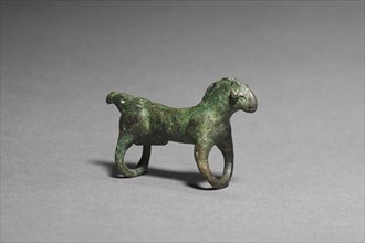 Horse Figurine with Looped Legs, mid 6th century BC. Creator: Unknown.