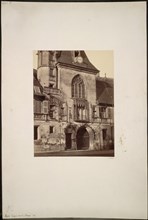 Hotel Jacques Coeur at Bourges, c. 1865. Creator: Constant Alexandre Famin (French, 1827-1888).