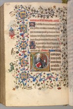 Hours of Charles the Noble, King of Navarre (1361-1425), fol. 292v, St. Leonard, c. 1405. Creator: Master of the Brussels Initials and Associates (French).