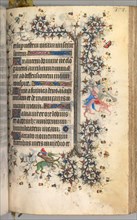 Hours of Charles the Noble, King of Navarre (1361-1425): fol. 182r, Text, c. 1405. Creator: Master of the Brussels Initials and Associates (French).