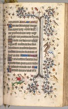 Hours of Charles the Noble, King of Navarre (1361-1425): fol. 188r, Text, c. 1405. Creator: Master of the Brussels Initials and Associates (French).