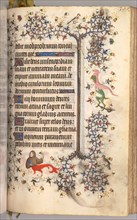 Hours of Charles the Noble, King of Navarre (1361-1425): fol. 193r, Text, c. 1405. Creator: Master of the Brussels Initials and Associates (French).