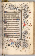 Hours of Charles the Noble, King of Navarre (1361-1425): fol. 198r, Text, c. 1405. Creator: Master of the Brussels Initials and Associates (French).