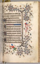 Hours of Charles the Noble, King of Navarre (1361-1425): fol. 199r, Text, c. 1405. Creator: Master of the Brussels Initials and Associates (French).