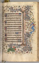 Hours of Charles the Noble, King of Navarre (1361-1425): fol. 206r, Text, c. 1405. Creator: Master of the Brussels Initials and Associates (French).