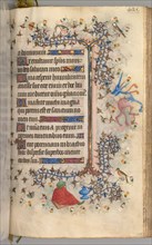 Hours of Charles the Noble, King of Navarre (1361-1425): fol. 207r, Text, c. 1405. Creator: Master of the Brussels Initials and Associates (French).