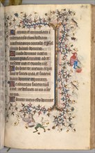 Hours of Charles the Noble, King of Navarre (1361-1425): fol. 224r, Text, c. 1405. Creator: Master of the Brussels Initials and Associates (French).