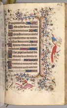 Hours of Charles the Noble, King of Navarre (1361-1425): fol. 225r, Text, c. 1405. Creator: Master of the Brussels Initials and Associates (French).
