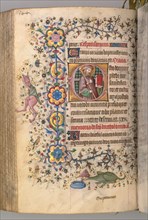 Hours of Charles the Noble, King of Navarre (1361-1425): fol. 266v, St. James, c. 1405. Creator: Master of the Brussels Initials and Associates (French).