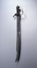 Hunting Sword, c. 1700. Creator: Unknown.