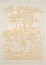 Illustration 25: La Ronde, 1893. Creator: Lucien Pissarro (British, 1863-1944).