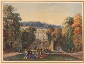 In the Park of Saint Cloud, 1800s. Creator: Constant Troyon (French, 1810-1865).