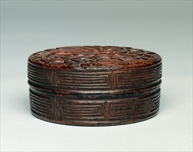 Incense Box (Kogo) with Camellia Design, 1500s. Creator: Unknown.