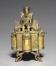 Incense Burner and Stand for an Altar Cross, 1150-1175. Creator: Unknown.