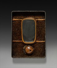 Inkstone Case, 19th century. Creator: Unknown.