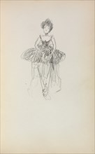 Italian Sketchbook: Ballerina (page 231), 1898-1899. Creator: Maurice Prendergast (American, 1858-1924).