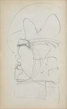 Italian Sketchbook: Abstract Sketch (page 5), 1898-1899. Creator: Maurice Prendergast (American, 1858-1924).