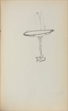 Italian Sketchbook: Fountain (page 145), 1898-1899. Creator: Maurice Prendergast (American, 1858-1924).