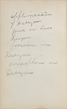 Italian Sketchbook: Notes (page 239), 1898-1899. Creator: Maurice Prendergast (American, 1858-1924).
