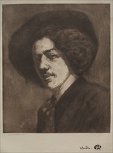 James McNeil Whistler. Creator: Henri Charles Guérard (French, 1846-1897).