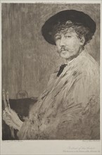 James McNeill Whistler, 1897. Creator: William Brassey Hole (British, 1846-1917).