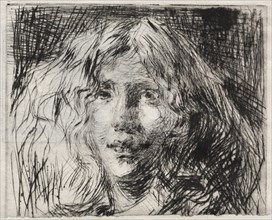 Joanna Hefferman, "La Belle Irlandaise", 1866. Creator: James McNeill Whistler (American, 1834-1903).