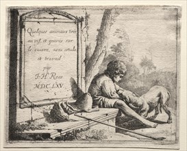Johann Heinrich Roos Shepherding (series), 1665. Creator: Johann Heinrich Roos (German, 1631-1685).