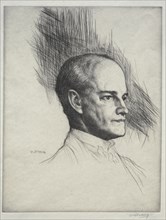 John Galsworthy, 1920. Creator: William Strang (British, 1859-1921).