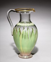 Jug, 1847. Creator: Richard Redgrave (British, 1804-1888); J. F. Christy, Stangate Glass Works (British).