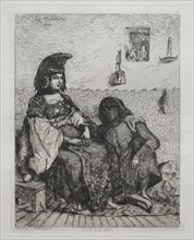 Juive dAlger. Creator: Eugène Delacroix (French, 1798-1863).