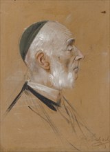 Karl Eduard von Liphart, c. 1875. Creator: Franz von Lenbach (German, 1836-1904).