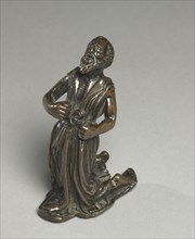 Kneeling Saint Jerome, c, 1525. Creator: Severo da Ravenna (Italian, c.1496-c.1543), workshop of.