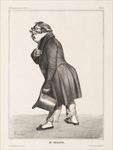 La Caricature, Pl. 314, Comte de. Keratry, 1833. Creator: Honoré Daumier (French, 1808-1879).