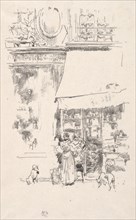 La frutière de la Rue de Grenelle, 1874. Creator: James McNeill Whistler (American, 1834-1903).