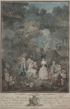 La Noce au Château, 1789. Creator: Philibert Louis Debucourt (French, 1755-1832).