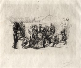 La Ronde, 1883?. Creator: Auguste Rodin (French, 1840-1917).