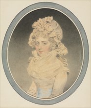 Lady Caroline Wrottesley, 1792. Creator: John Downman (British, 1750-1824).