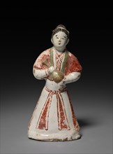 Lady Holding a Vase: Cizhou ware, 12th-13th Century. Creator: Unknown.