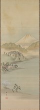 Lake Suwa, 19th century. Creator: Ando Hiroshige (Japanese, 1797-1858).